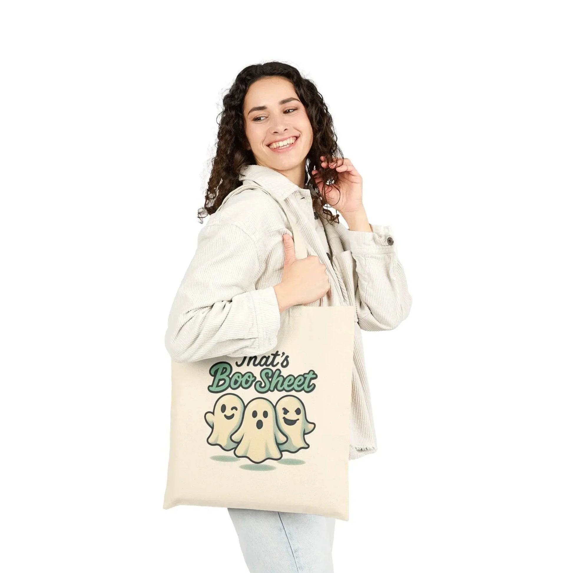 That's Boo Sheet Tote Bag - MollitaMade