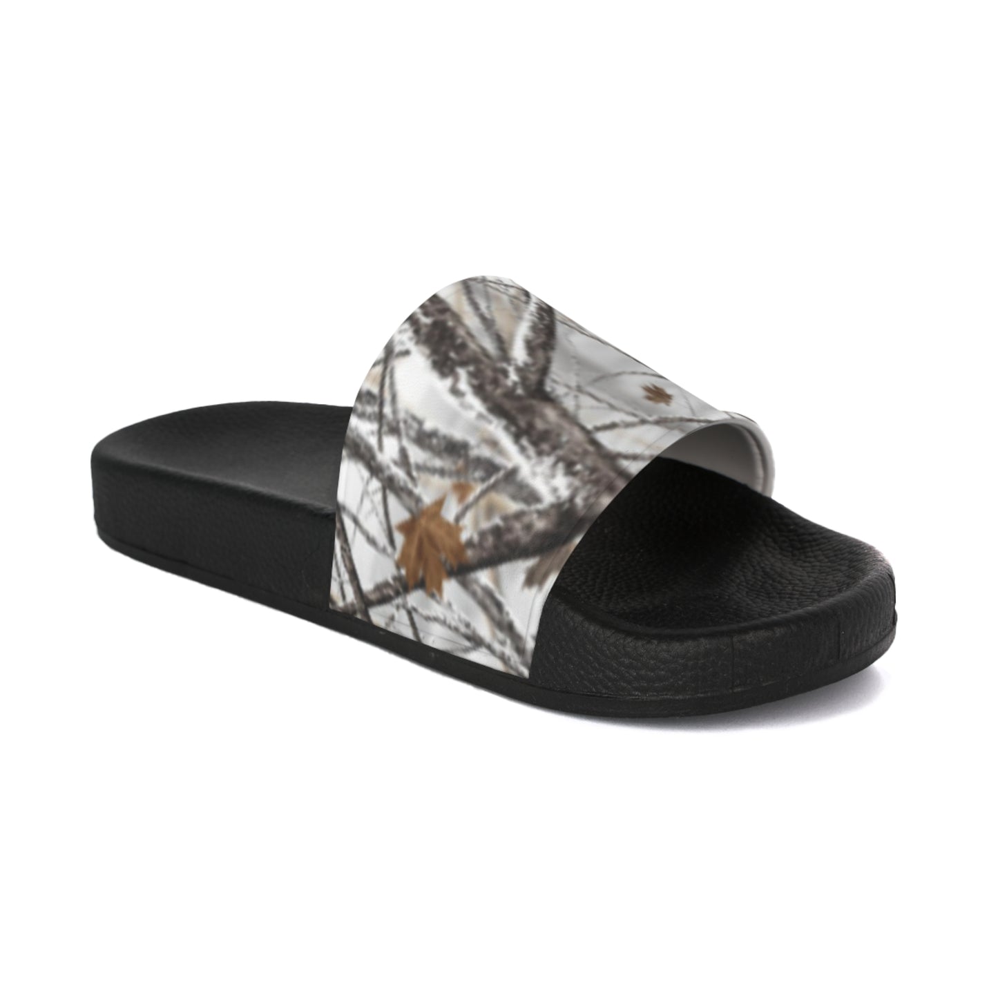 White Camo Men's Slide Sandals