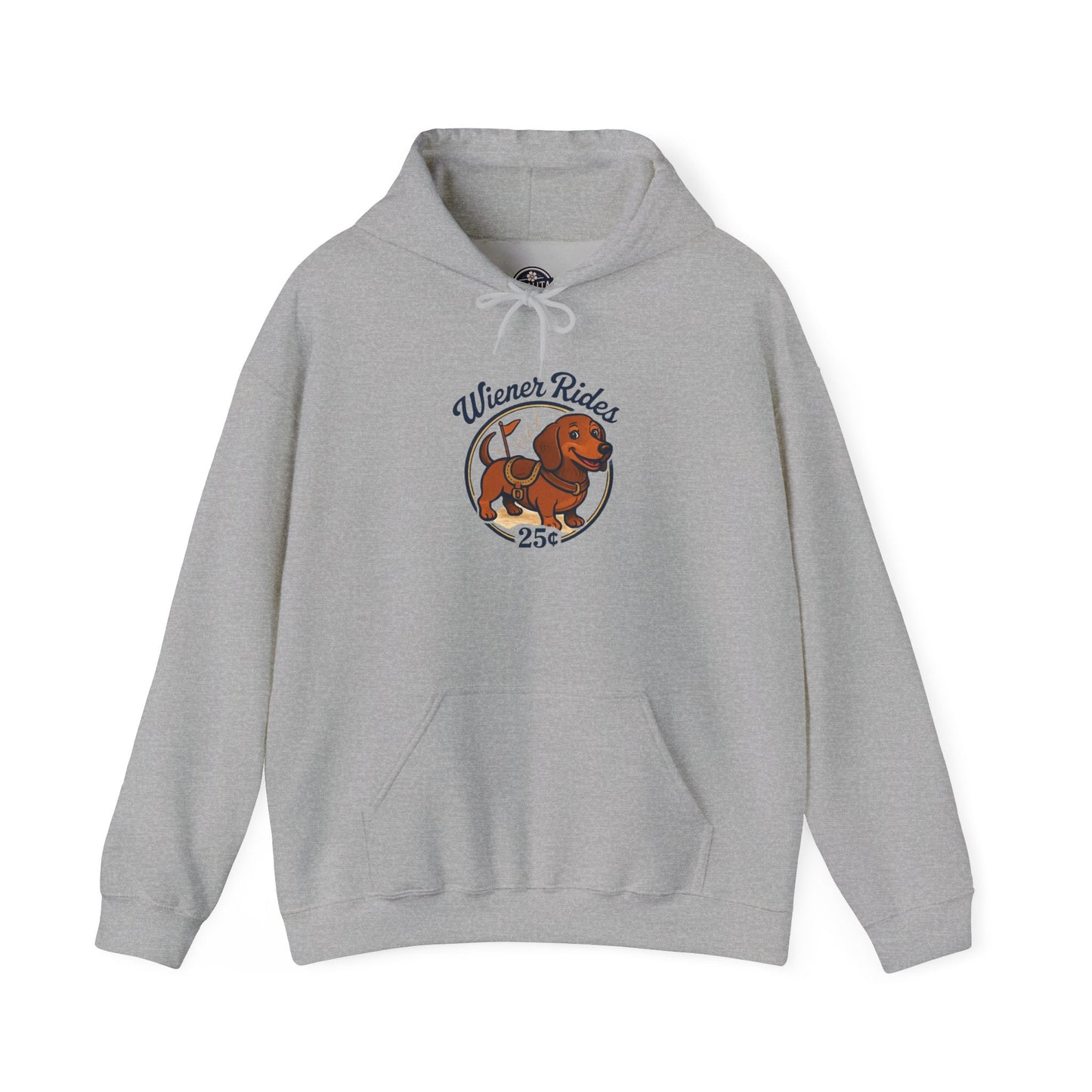 Wiener Rides Hoodie - MollitaMade 5XL / Sport Grey 49.99