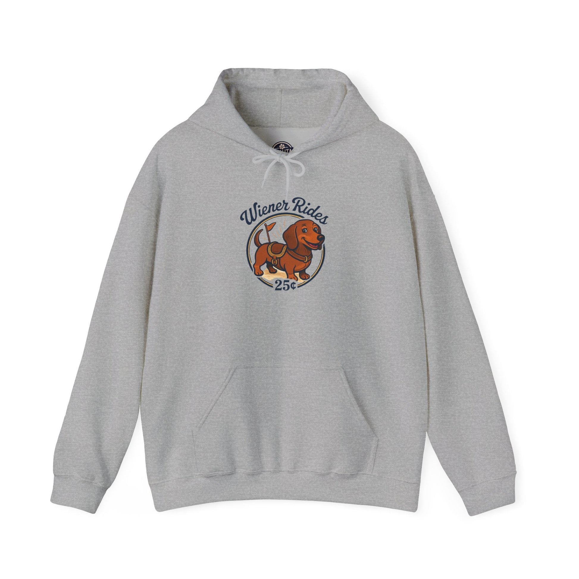 Wiener Rides Hoodie - MollitaMade 5XL / Sport Grey 49.99