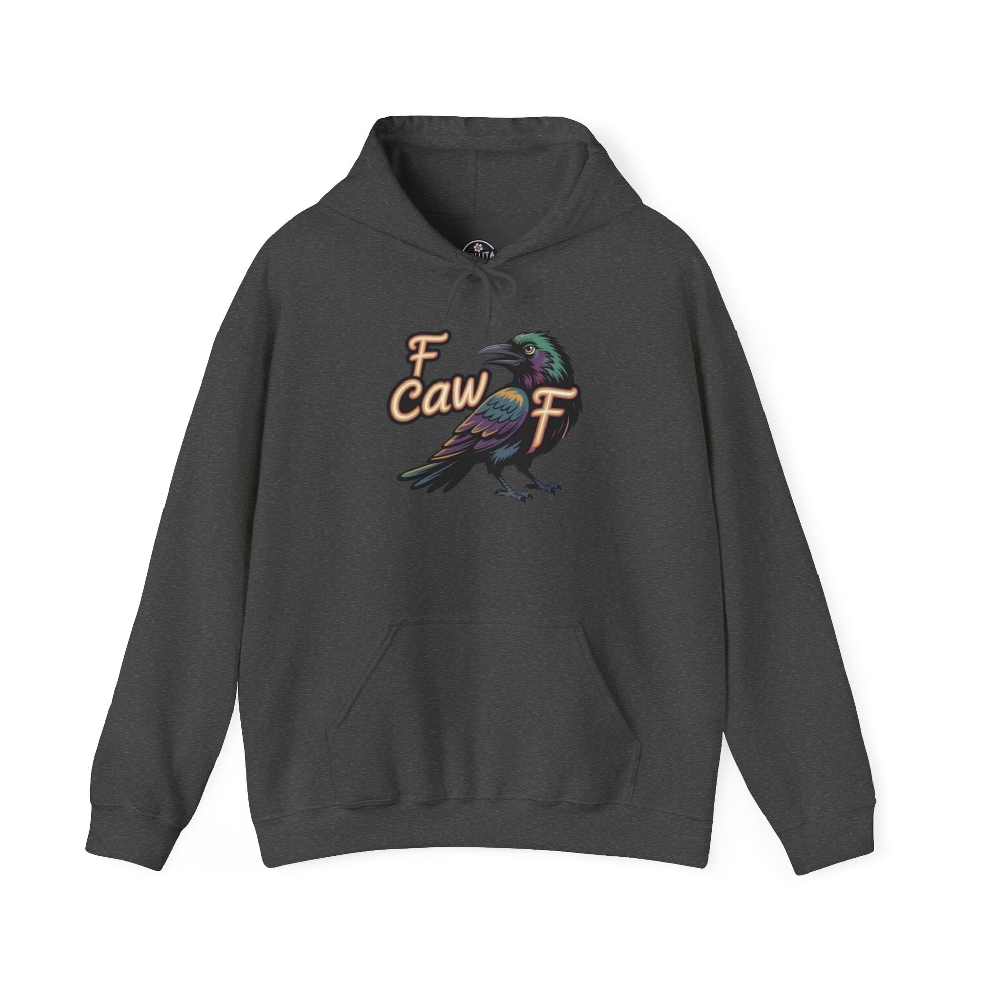 F CAW F Hoodie - MollitaMade 2XL / Dark Heather  44.99