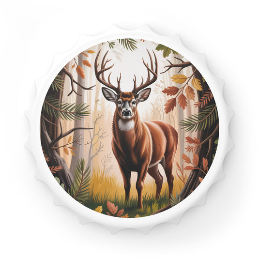 Deer Bottle Opener Coaster