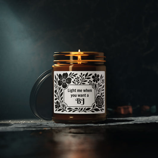 Light Me When You Want a BJ Candle - MollitaMade