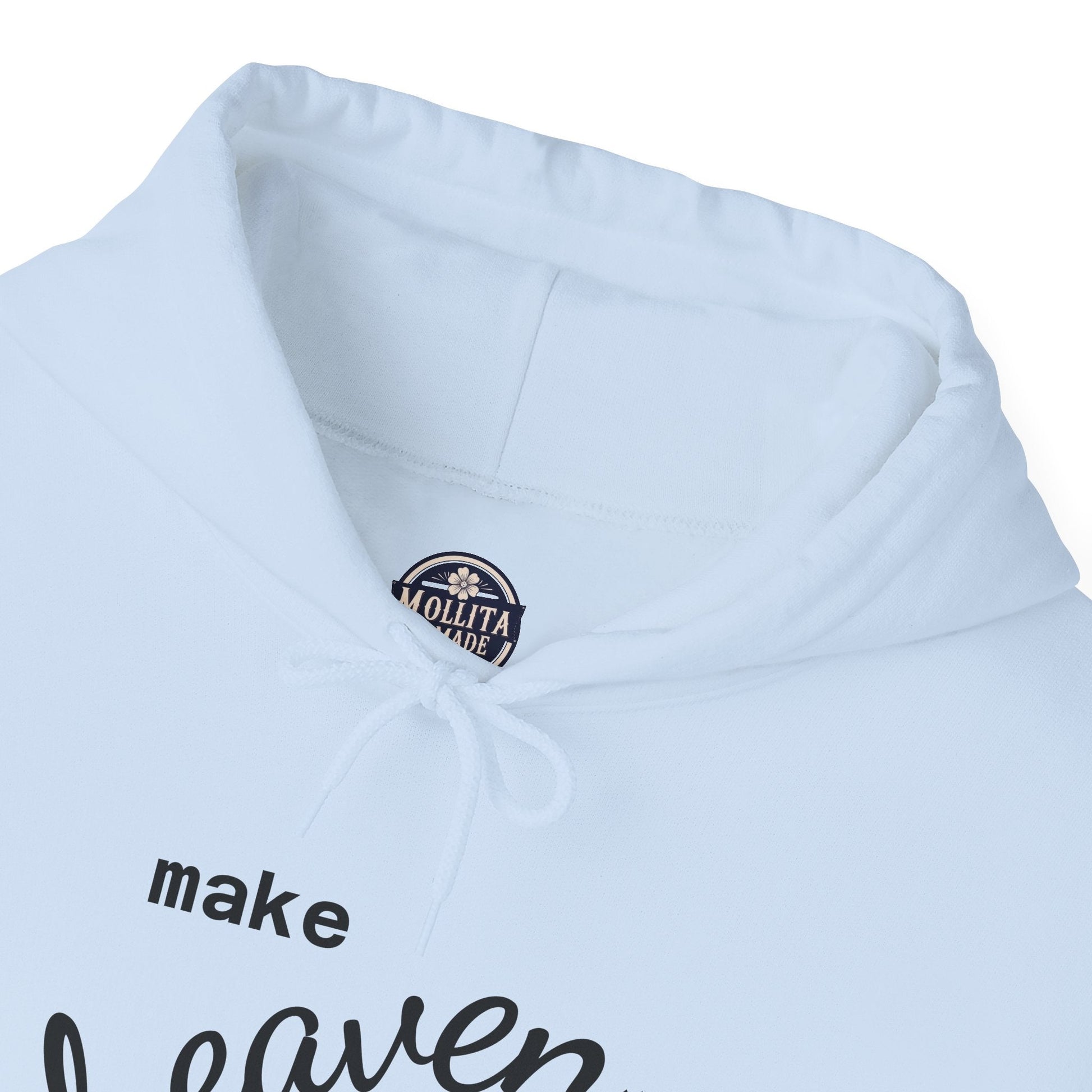 Make Heaven Crowded Hoodie Printify