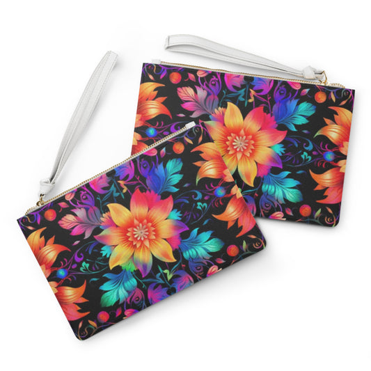 Cosmo Flower Clutch Bag