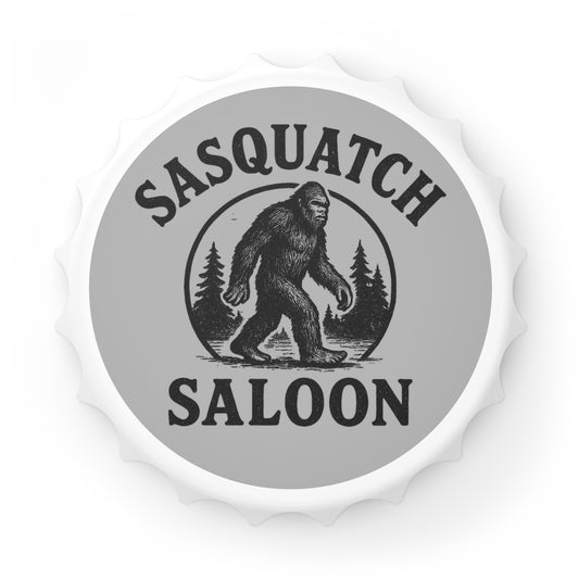 Sasquatch Saloon Bottle Opener Coaster