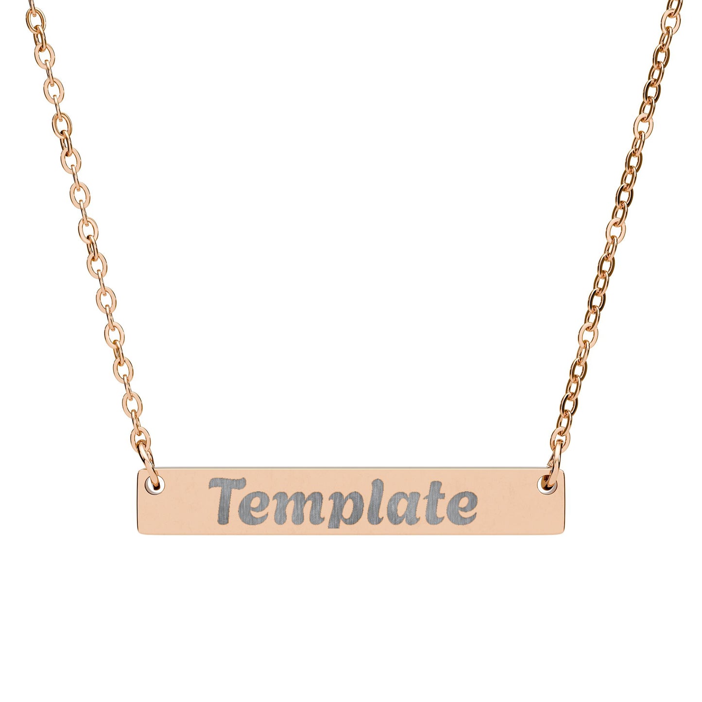 Personalized Bar Necklace - MollitaMade