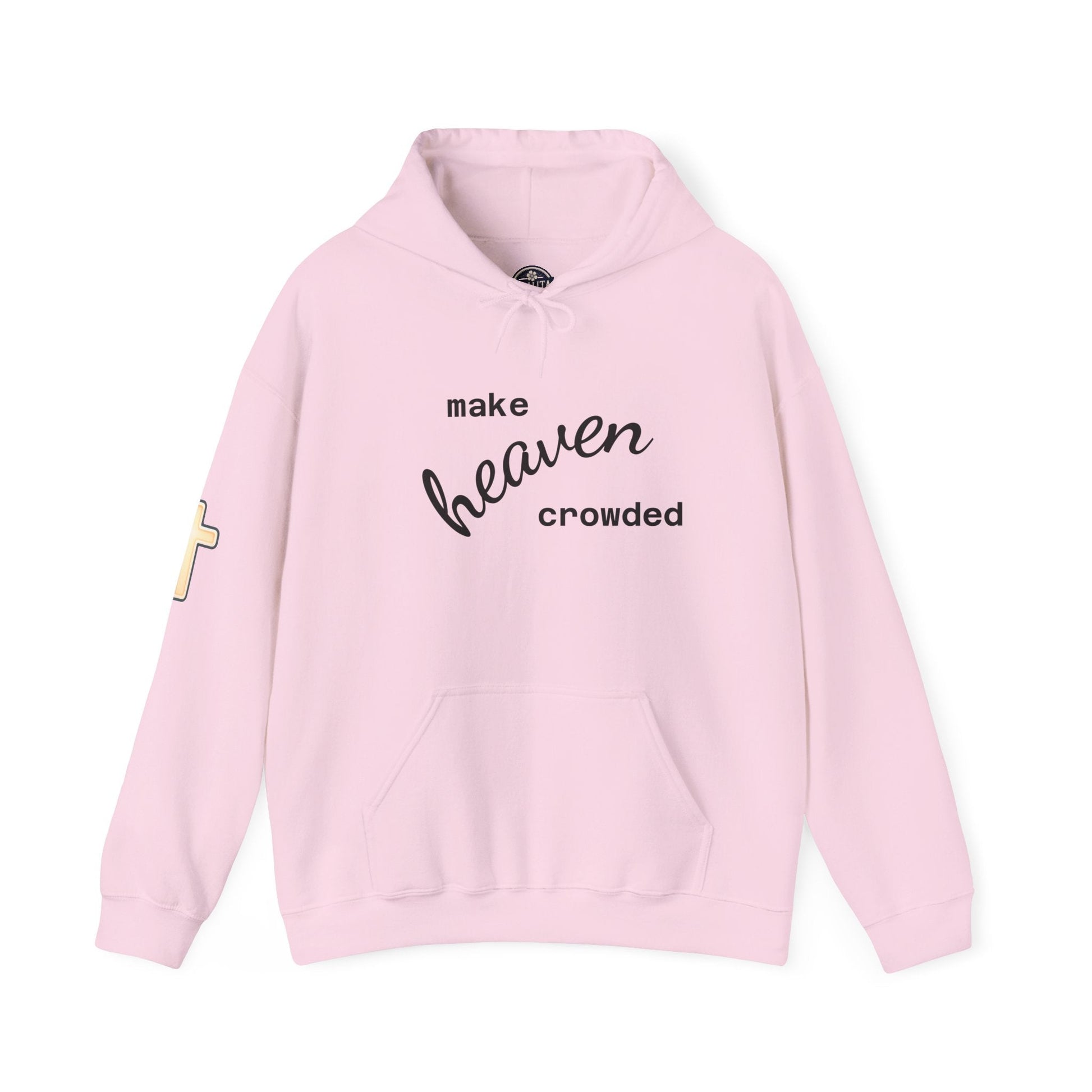 Make Heaven Crowded Hoodie Printify