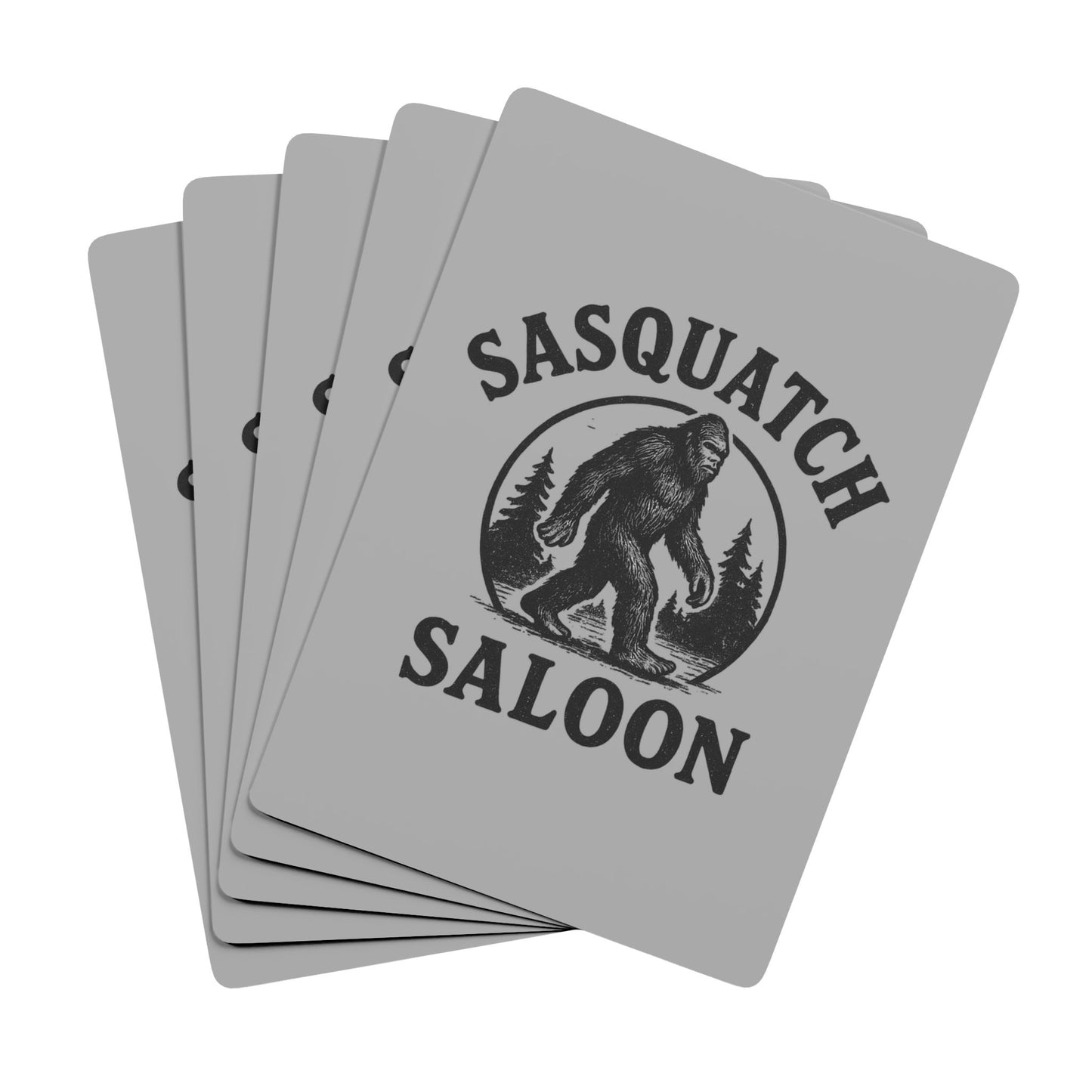 Sasquatch Saloon Playing Cards Set