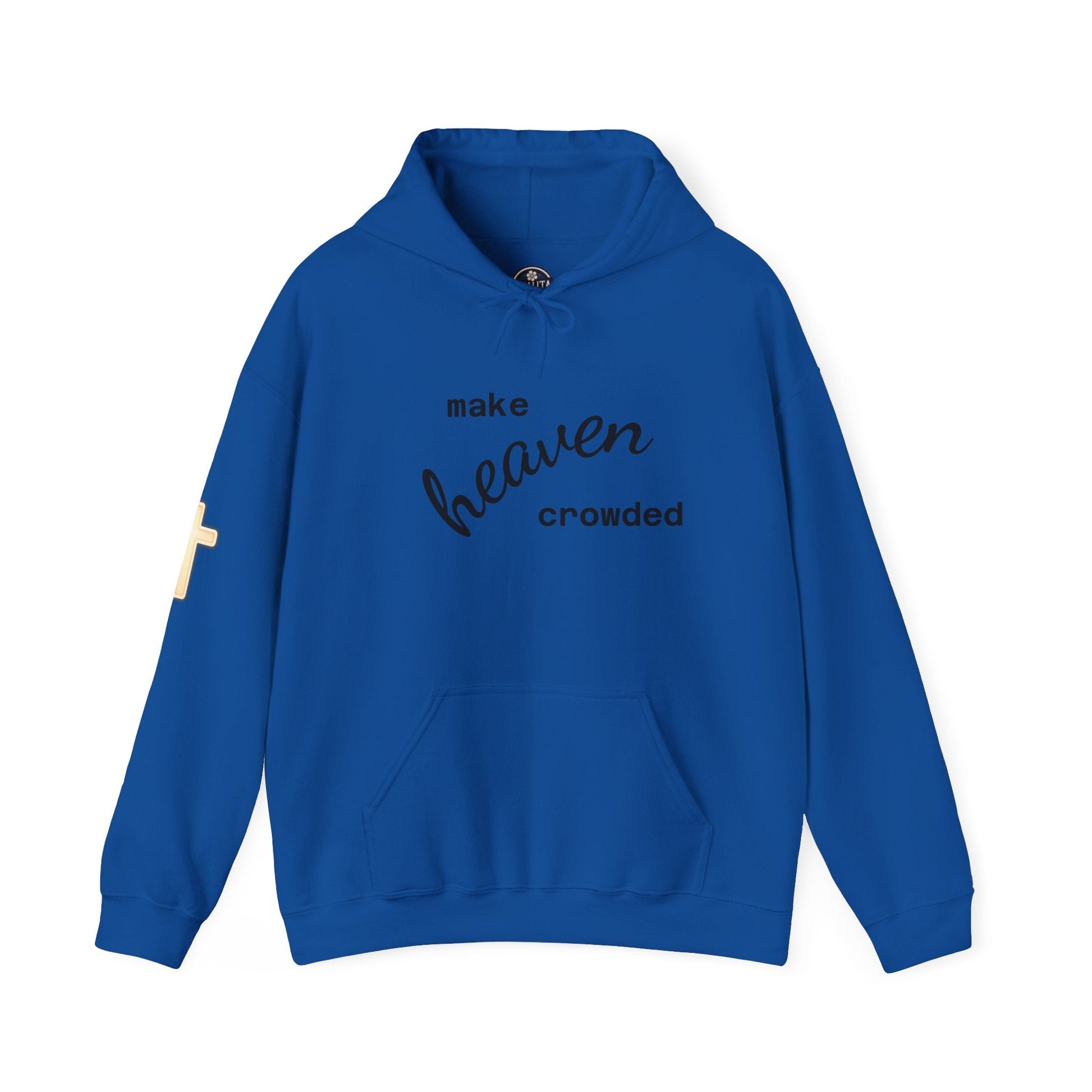 Make Heaven Crowded Hoodie Printify