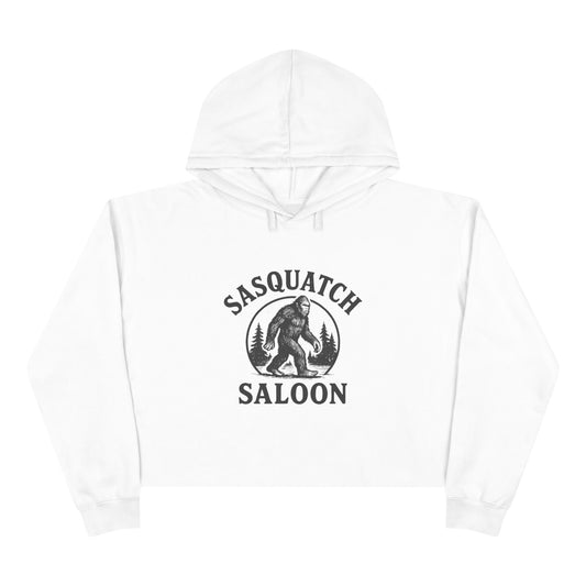 Sasquatch Saloon Crop Hoodie