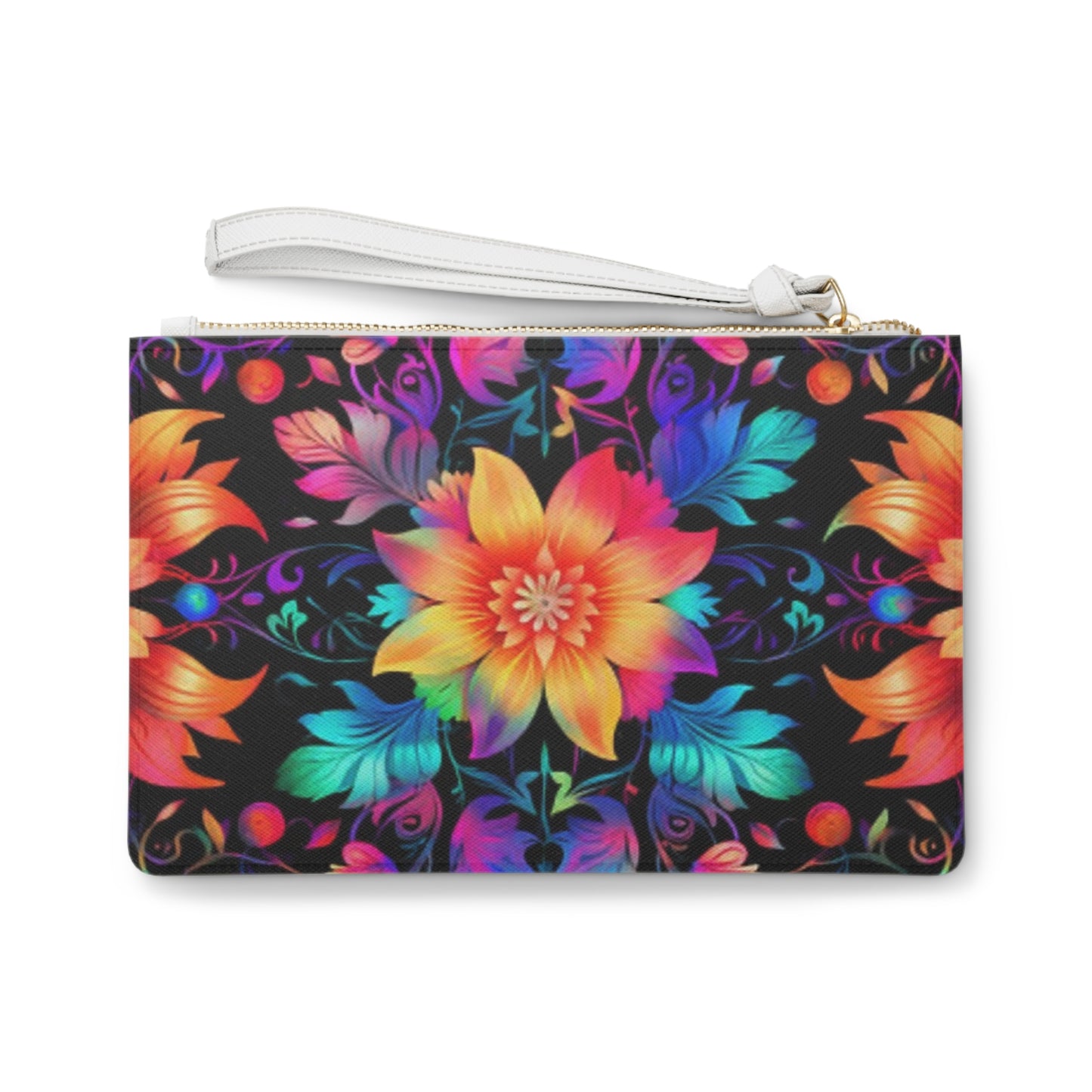 Cosmo Flower Clutch Bag