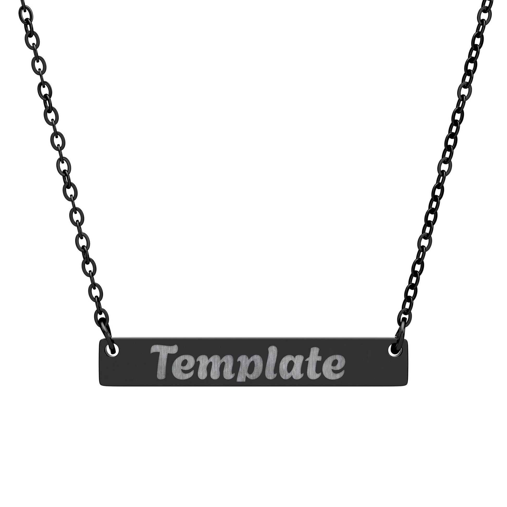 Personalized Bar Necklace - MollitaMade