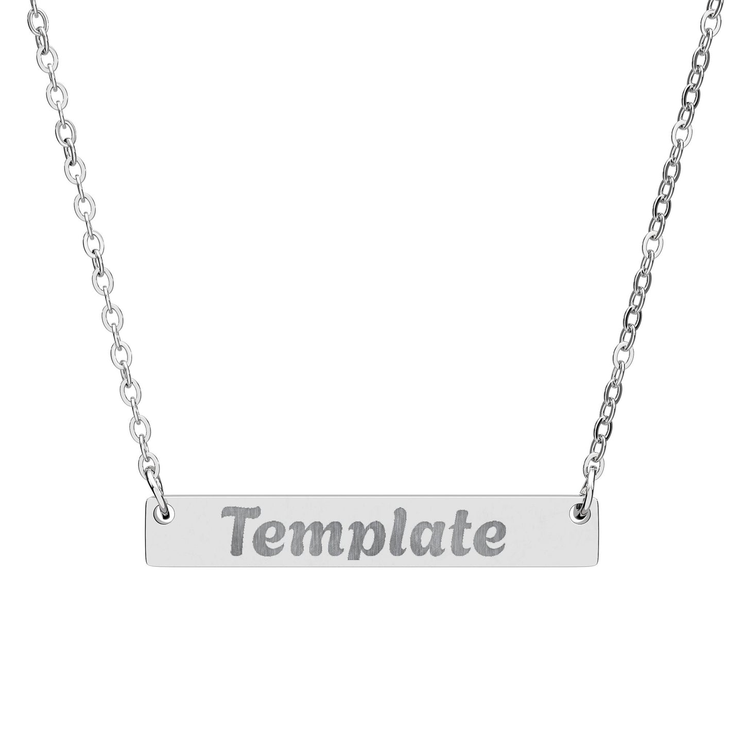 Personalized Bar Necklace - MollitaMade