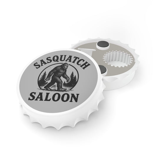 Sasquatch Saloon Bottle Opener Coaster