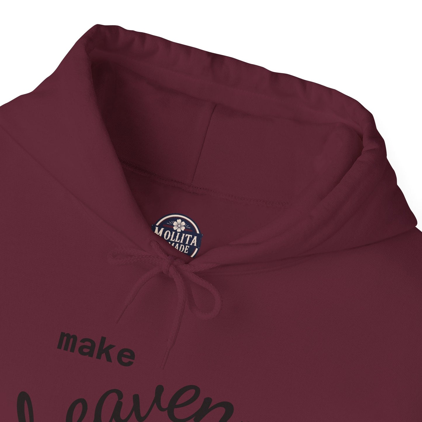 Make Heaven Crowded Hoodie Printify