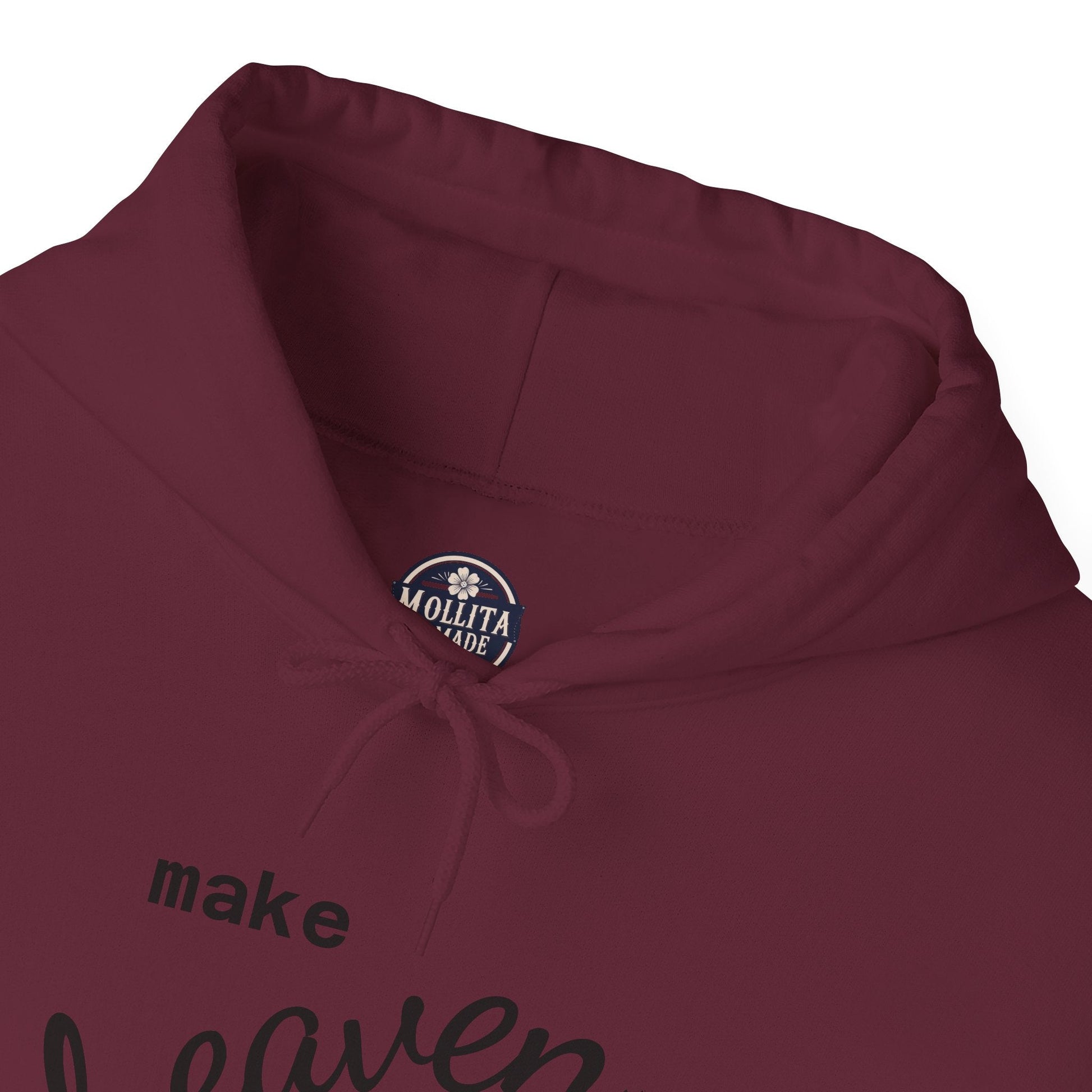 Make Heaven Crowded Hoodie Printify