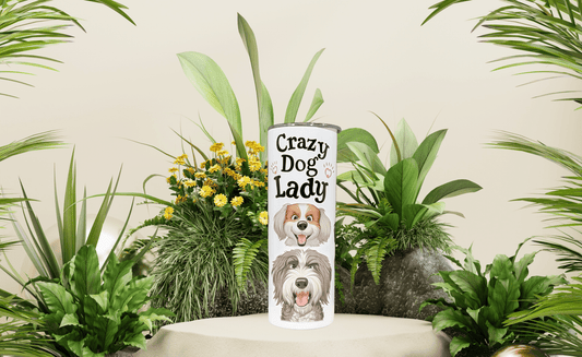 Crazy Dog Lady Tumbler