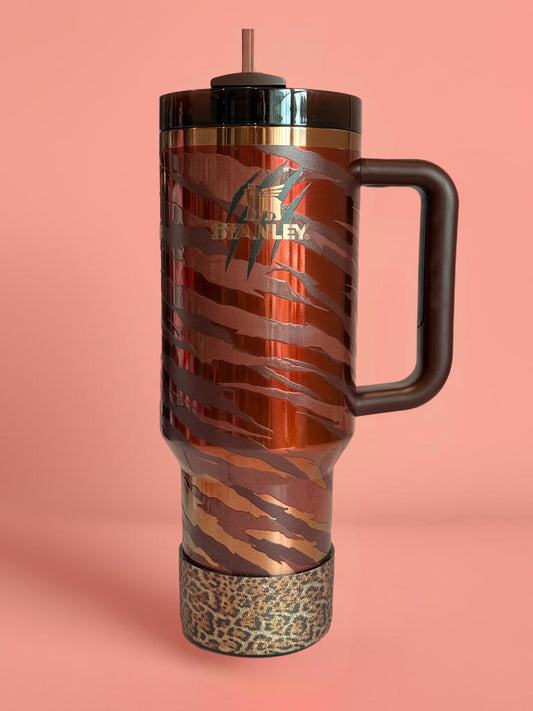 Leopard Glitter Luxe Tumbler Boot NEW!