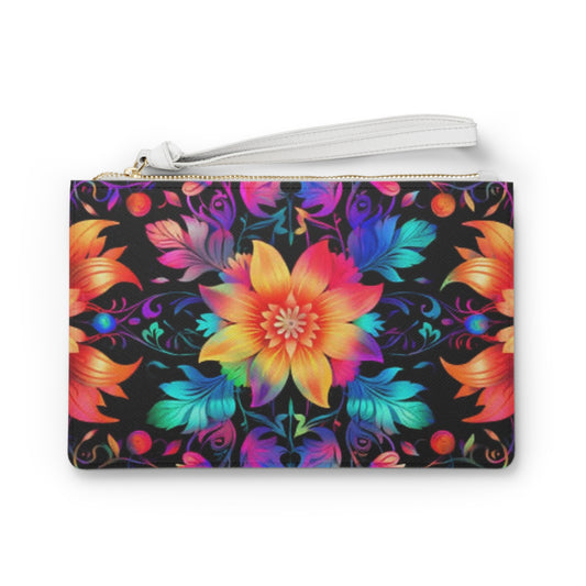 Cosmo Flower Clutch Bag