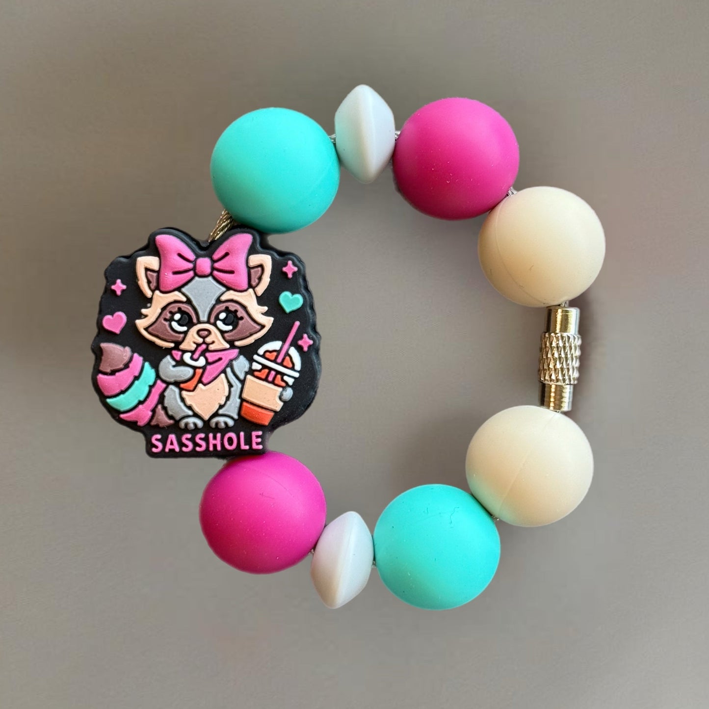 Sasshole Handle Bracelet - Tumbler Handle Charm