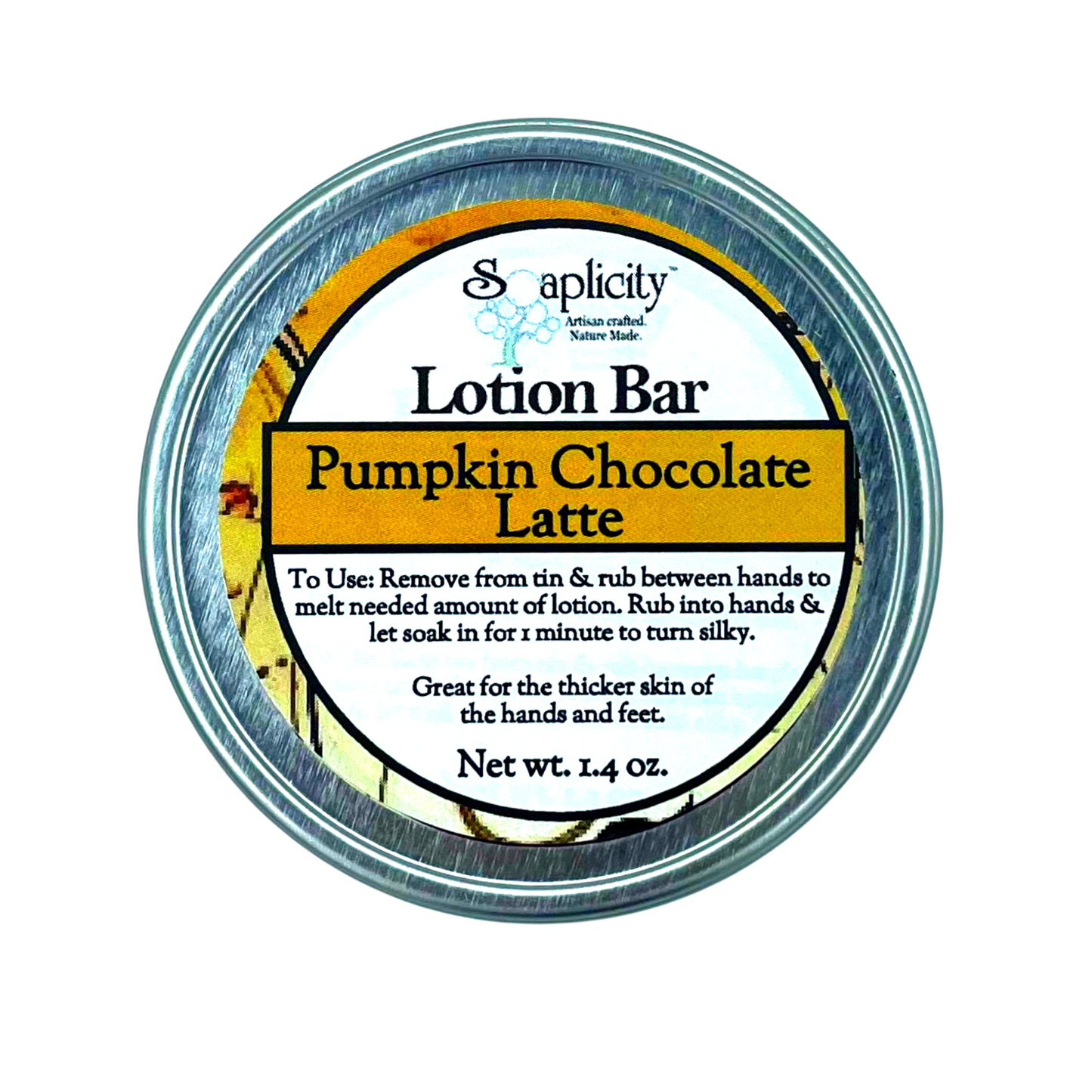 Pumpkin Chocolate Latte Lotion Bar
