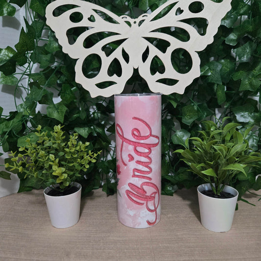 Bride Floral Tumbler