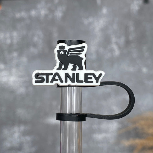 Stanley Straw Topper - Black and White