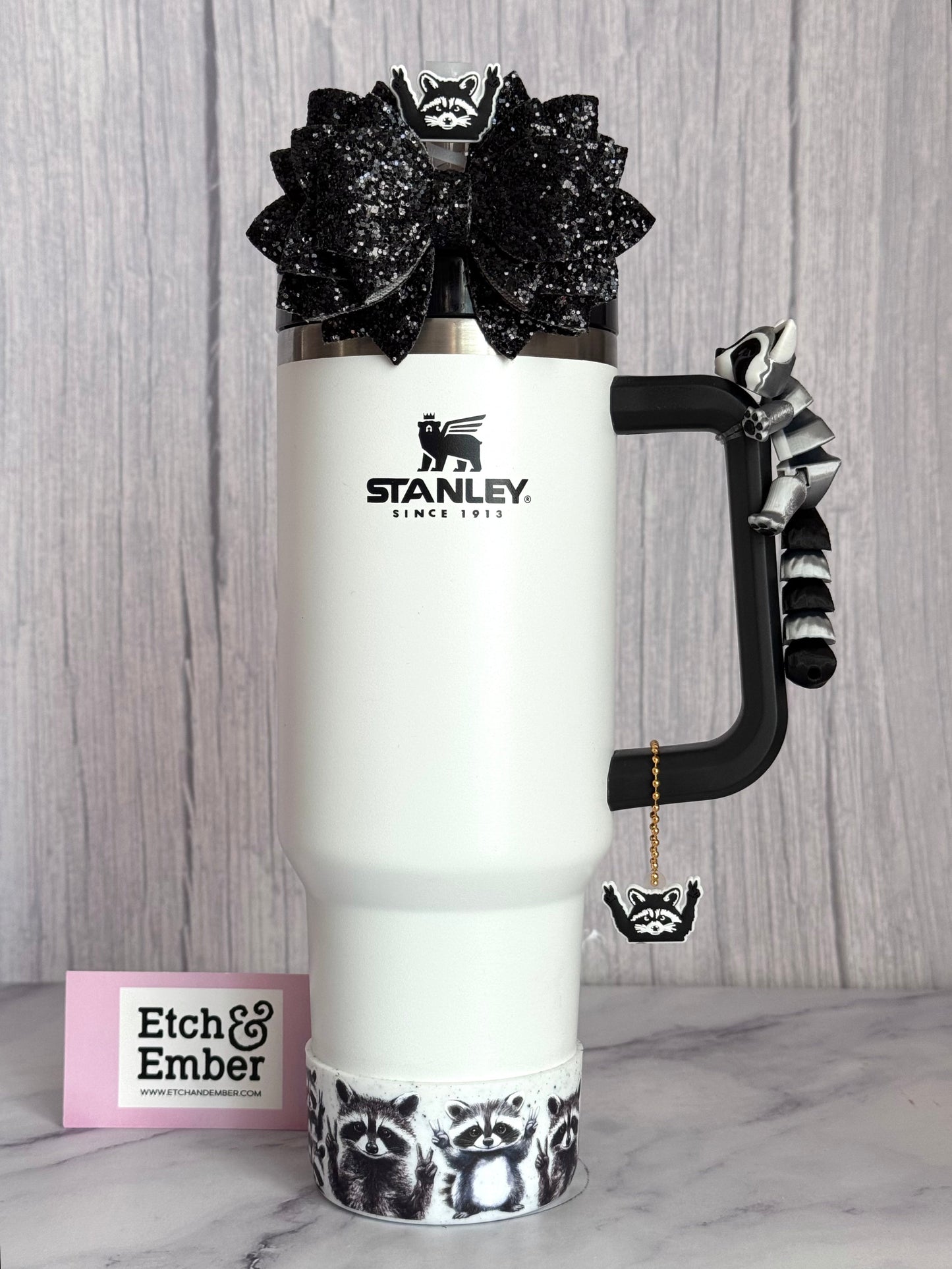 Trash Panda Raccoon Tumbler Boot