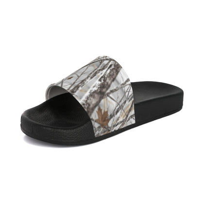 White Camo Men's Slide Sandals