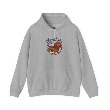 Wiener Rides Hoodie - MollitaMade 5XL / Sport Grey 49.99