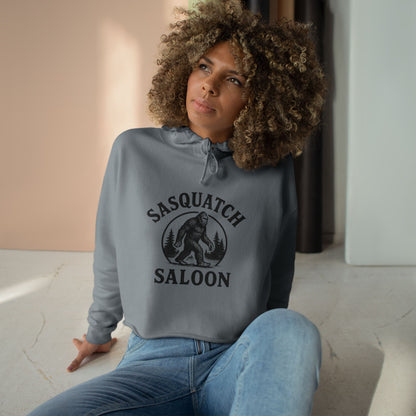 Sasquatch Saloon Crop Hoodie