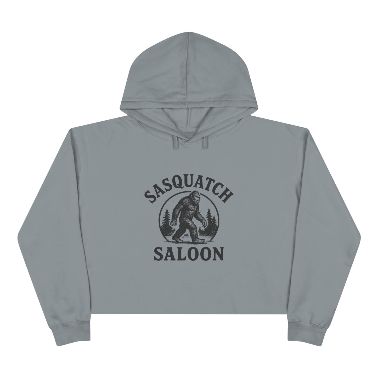 Sasquatch Saloon Crop Hoodie