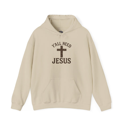 Y’all Need Jesus Hoodie - MollitaMade