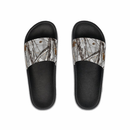 White Camo Men's Slide Sandals