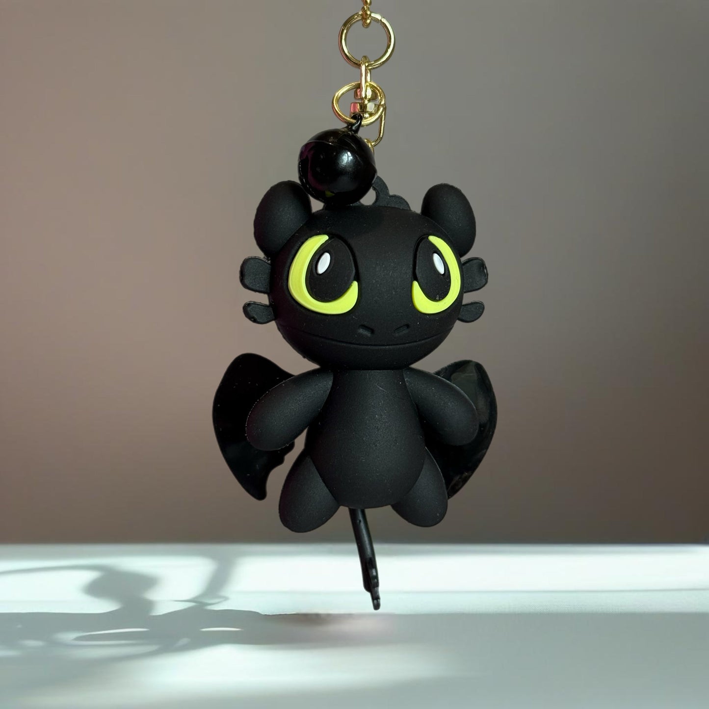 Cute Black Dragon Charm - Tumbler Handle Charm