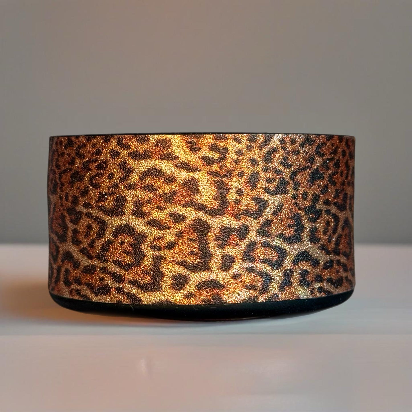 Leopard Glitter Luxe Tumbler Boot  NEW!