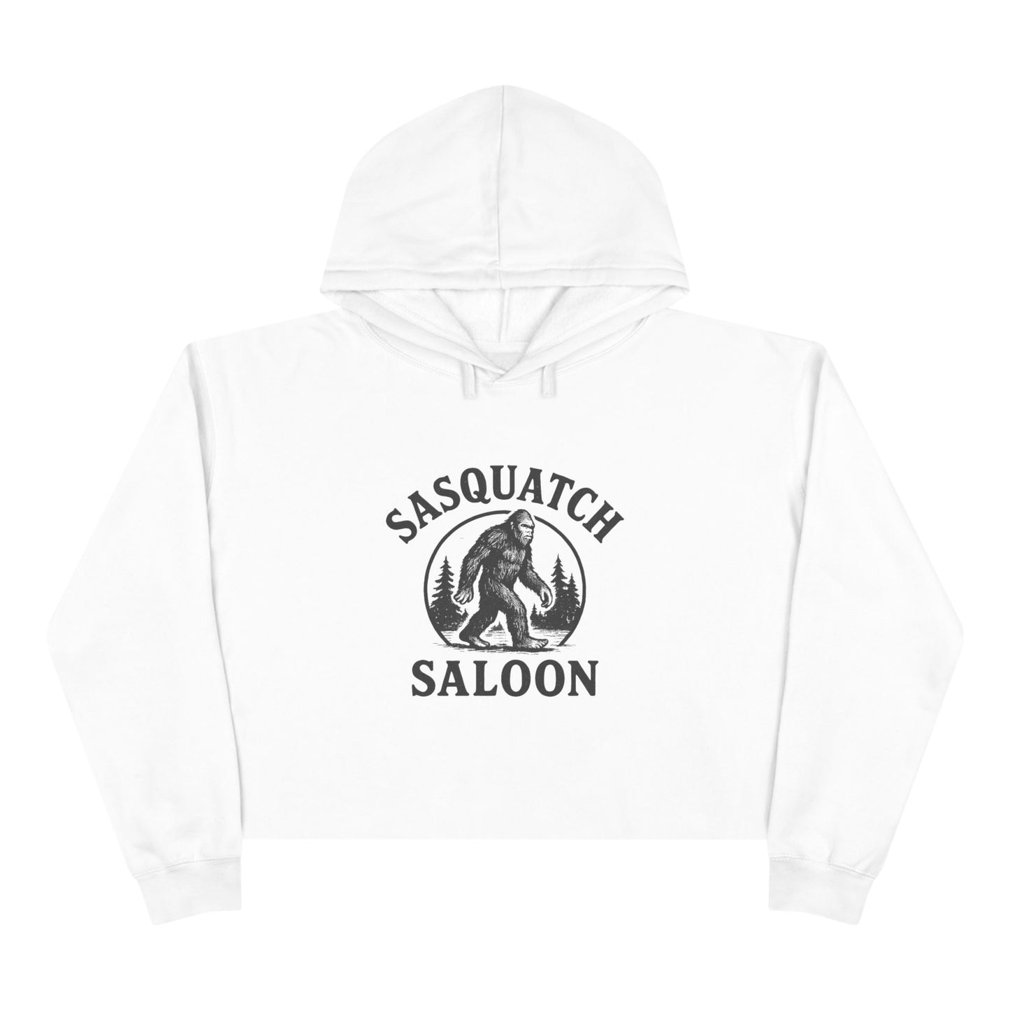 Sasquatch Saloon Crop Hoodie