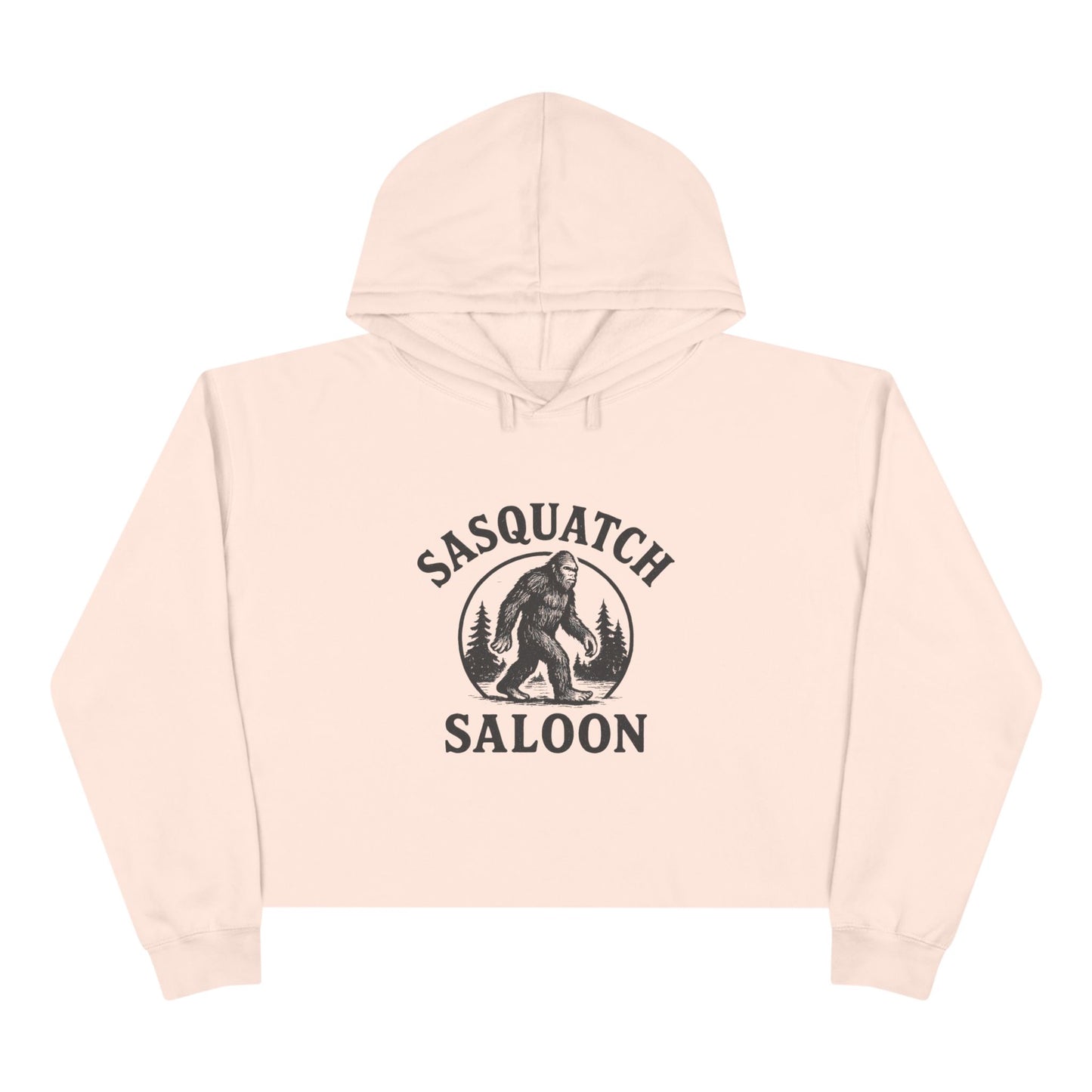 Sasquatch Saloon Crop Hoodie