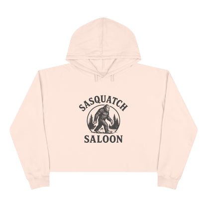 Sasquatch Saloon Crop Hoodie