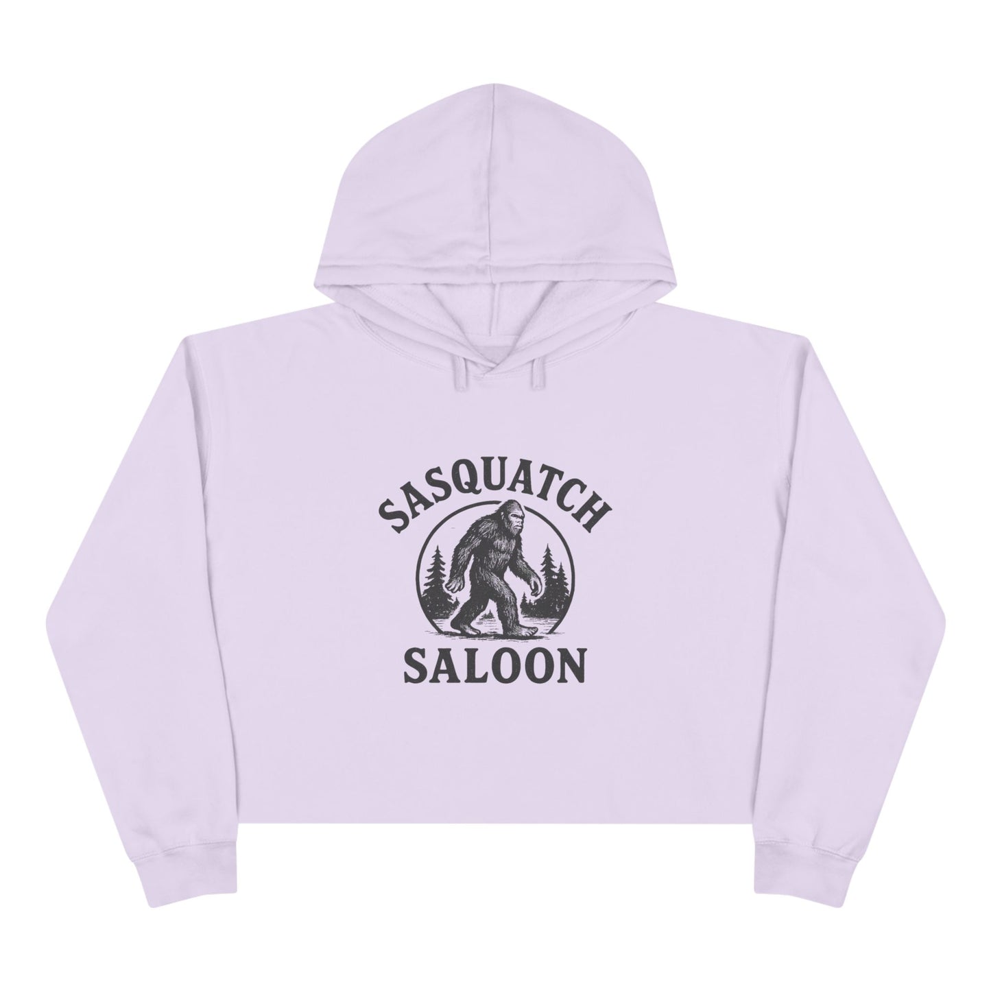 Sasquatch Saloon Crop Hoodie