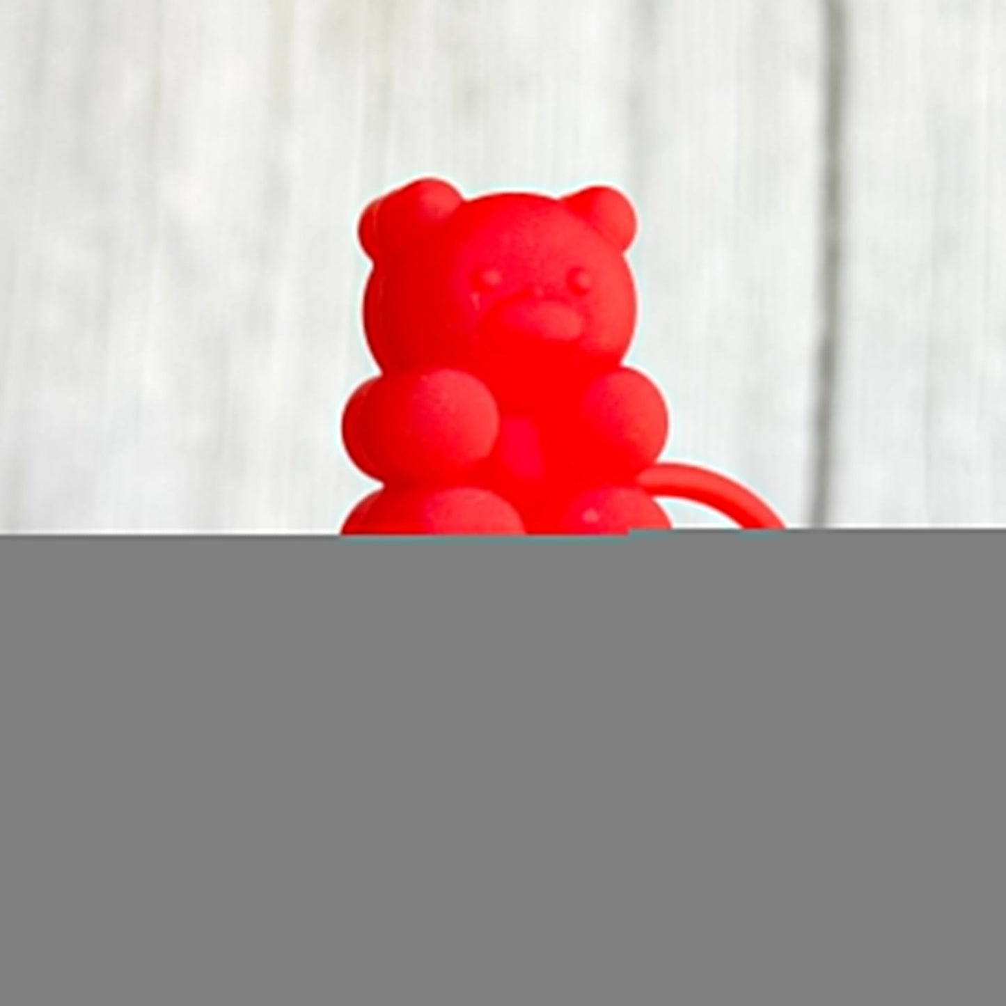 Gummy Bear Straw Topper