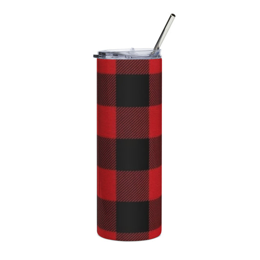 Buffalo Plaid 20oz Stainless Steel Tumbler