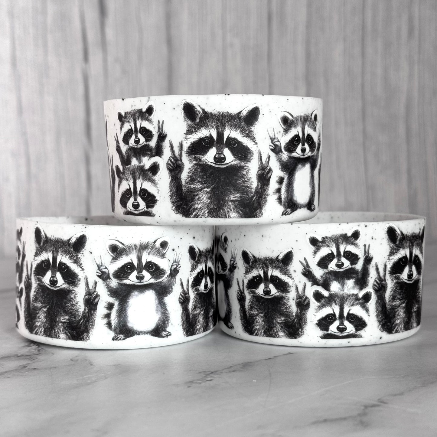 Trash Panda Raccoon Tumbler Boot