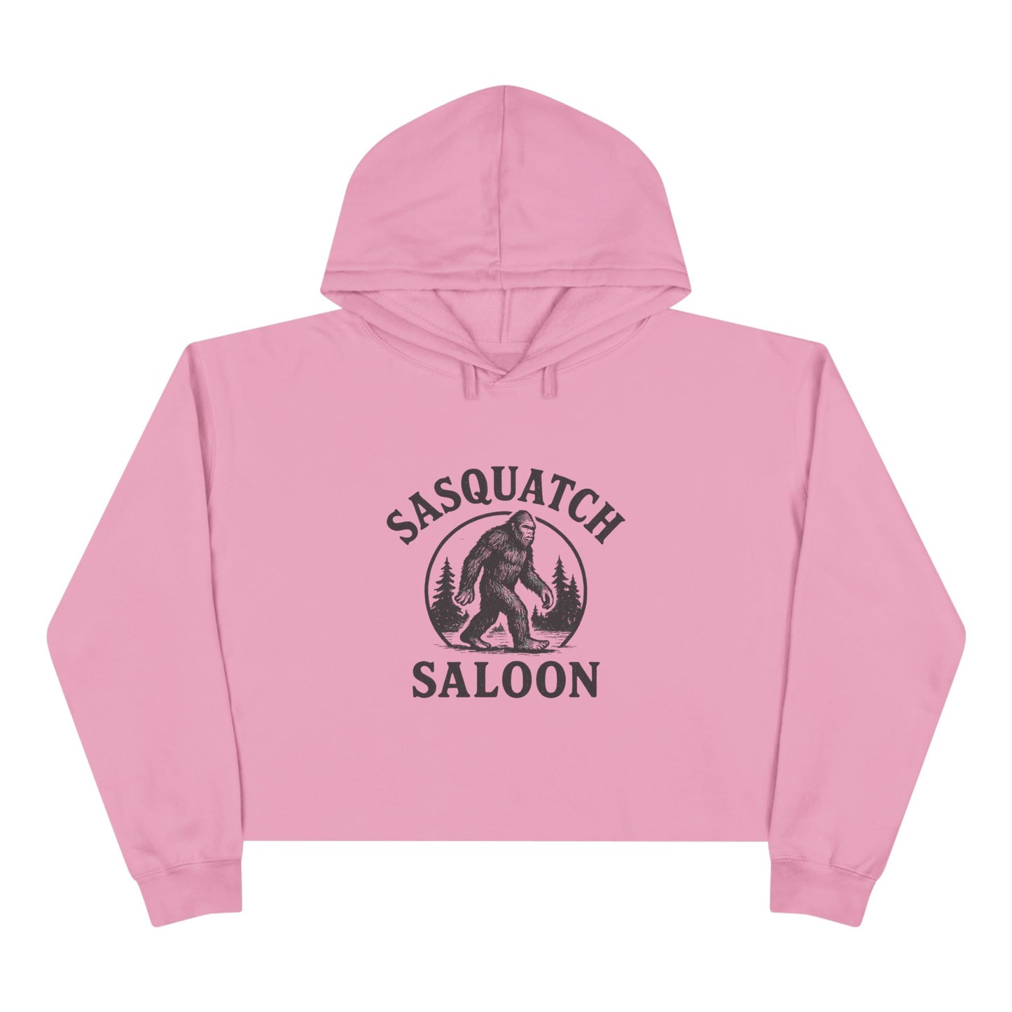 Sasquatch Saloon Crop Hoodie