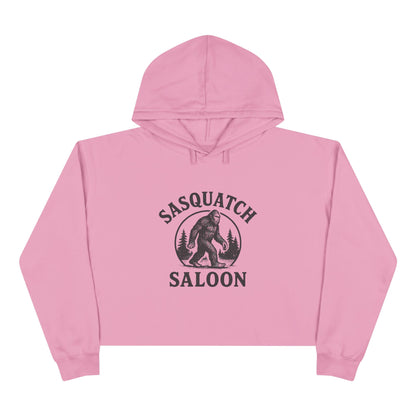 Sasquatch Saloon Crop Hoodie
