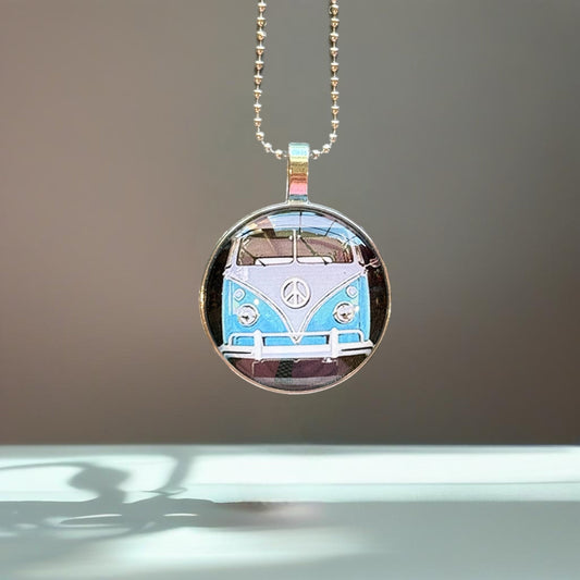 VW Bus Charm - Tumbler Handle Charm