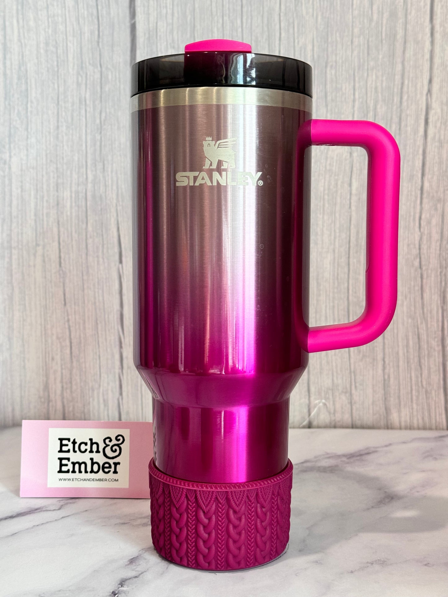 DYNAMITE MAROON MACRAME Tumbler Boot