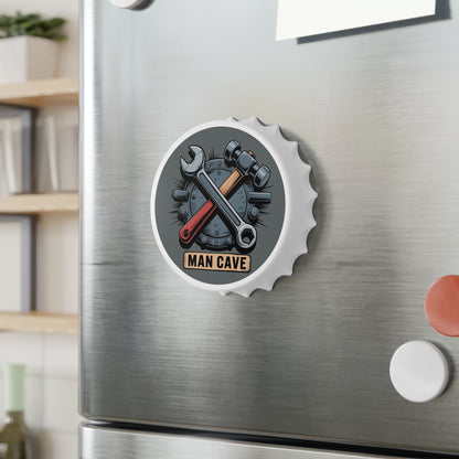 Man Cave Bottle Opener Coaster