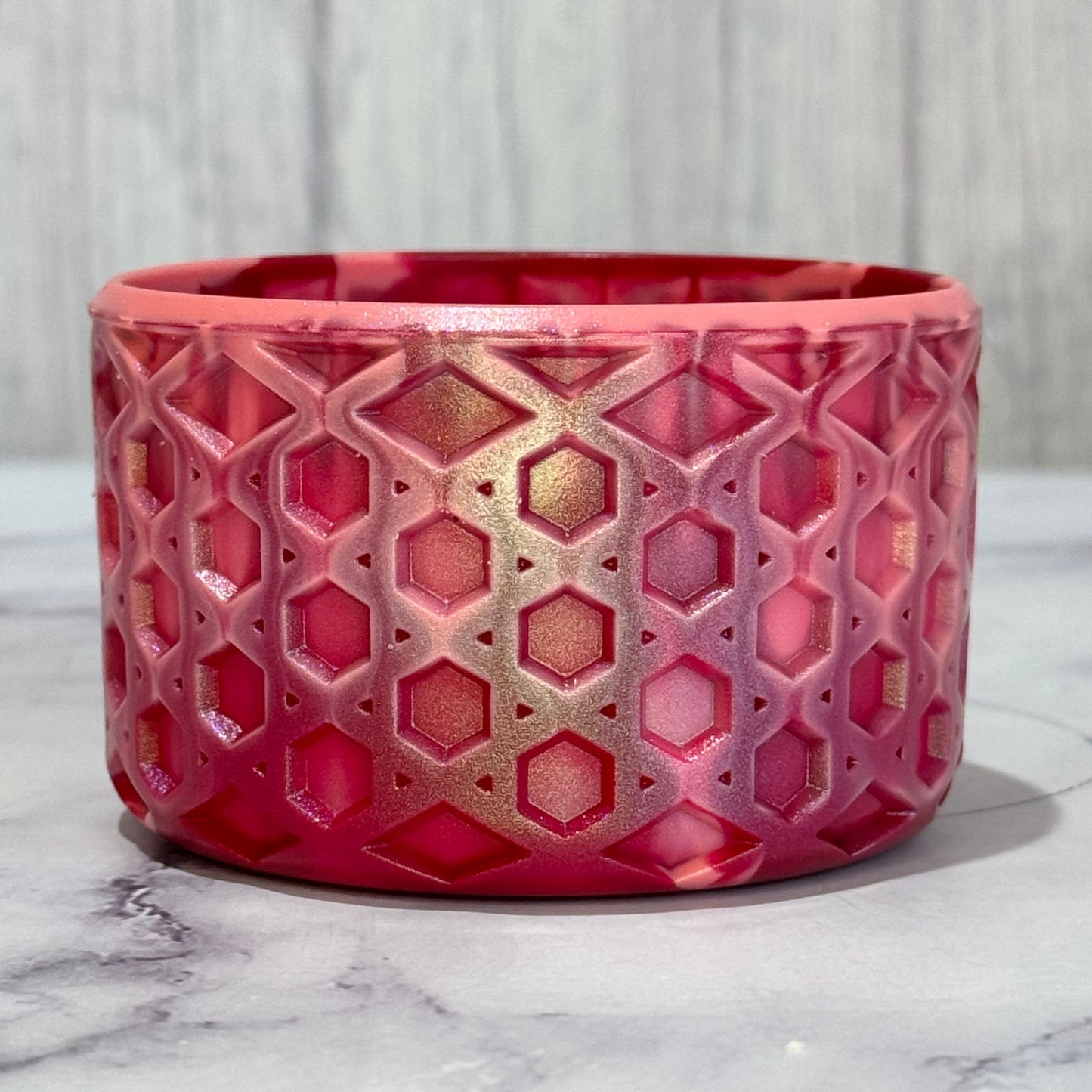 Winterberry Shimmer Remix Waffle Tumbler Boot